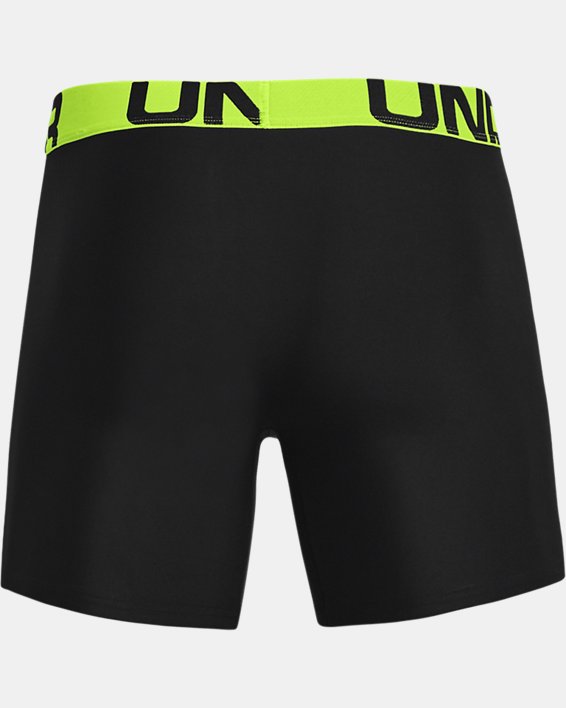 Men's UA Tech™ 6" Boxerjock® – 2-Pack, Black, pdpMainDesktop image number 4